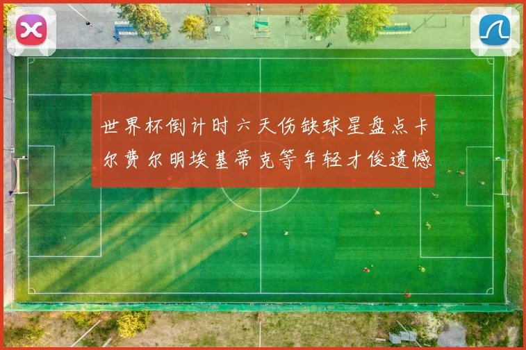 世界杯倒计时六天伤缺球星盘点卡尔费尔明埃基蒂克等年轻才俊遗憾缺席